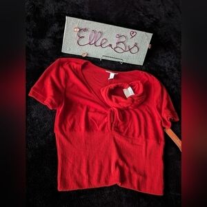 NWT Colsie 2 Piece Set Shirt and Headband M